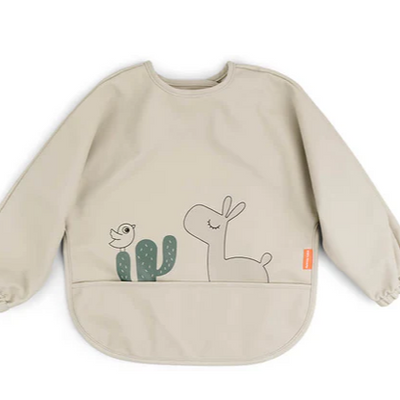 Done by Deer | Sleeved pocket bib - Plumme Box