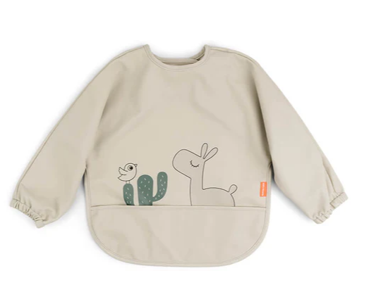 Done by Deer | Sleeved pocket bib - Plumme Box