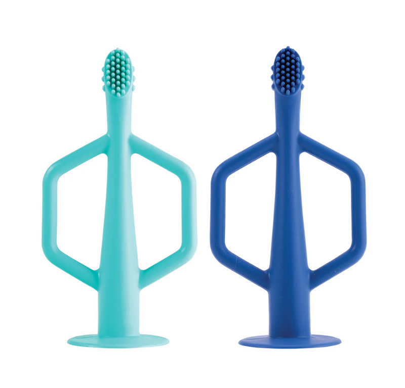 Tiny Twinkle | Silicone Toothbrush 2 Pack - Plumme Box