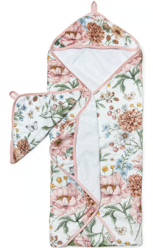 Loulou Lollipop | Muslin Hooded Towel Set - Plumme Box