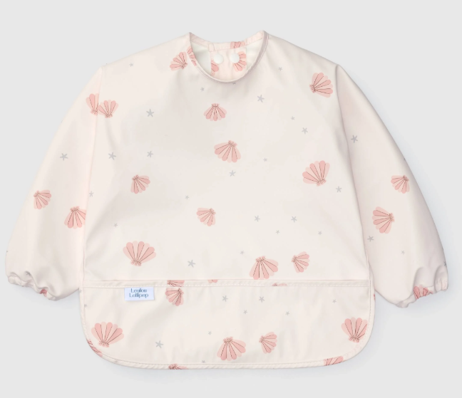 LouLou Lollipop | Long Sleeve Waterproof Bib - Plumme Box