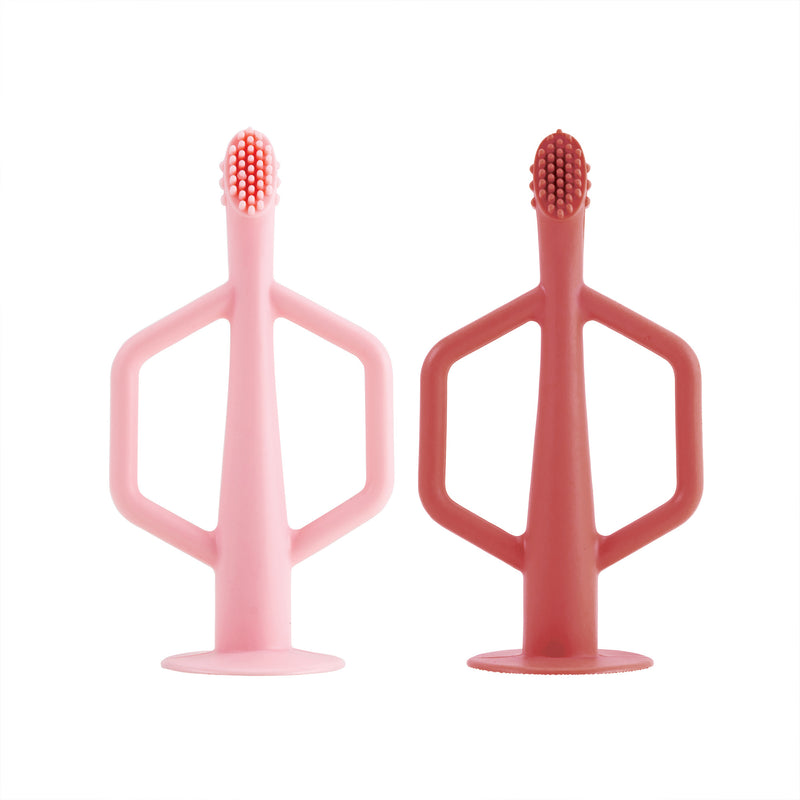 Tiny Twinkle | Silicone Toothbrush 2 Pack - Plumme Box