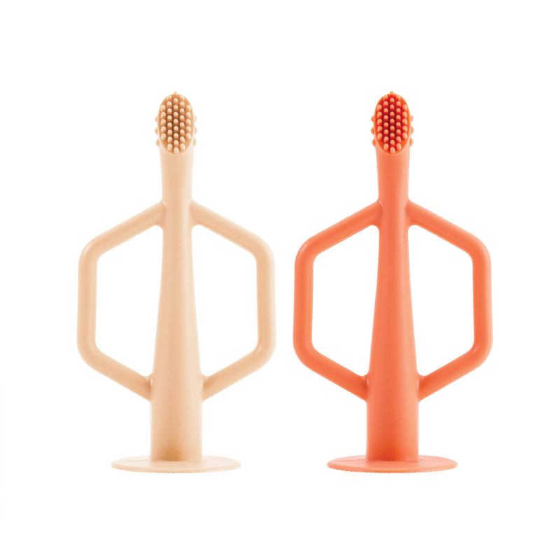 Tiny Twinkle | Silicone Toothbrush 2 Pack - Plumme Box