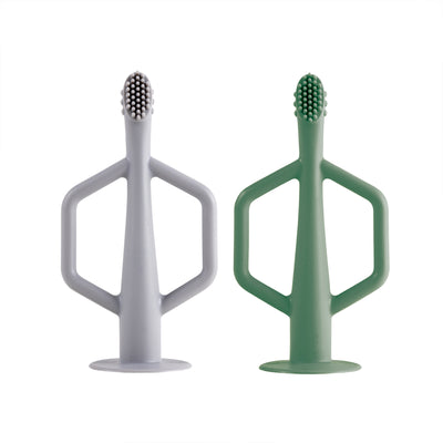 Tiny Twinkle | Silicone Toothbrush 2 Pack - Plumme Box