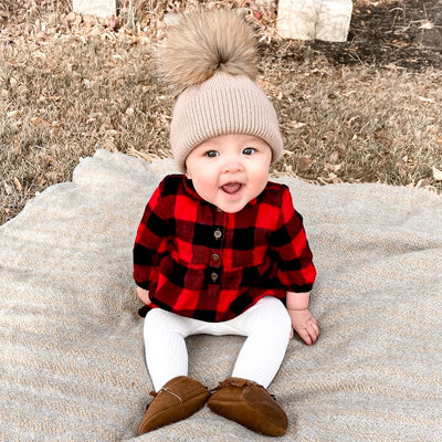Pom Pom Fur Toque