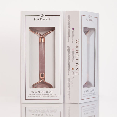 WANDLOVE Rose Quartz Face Roller