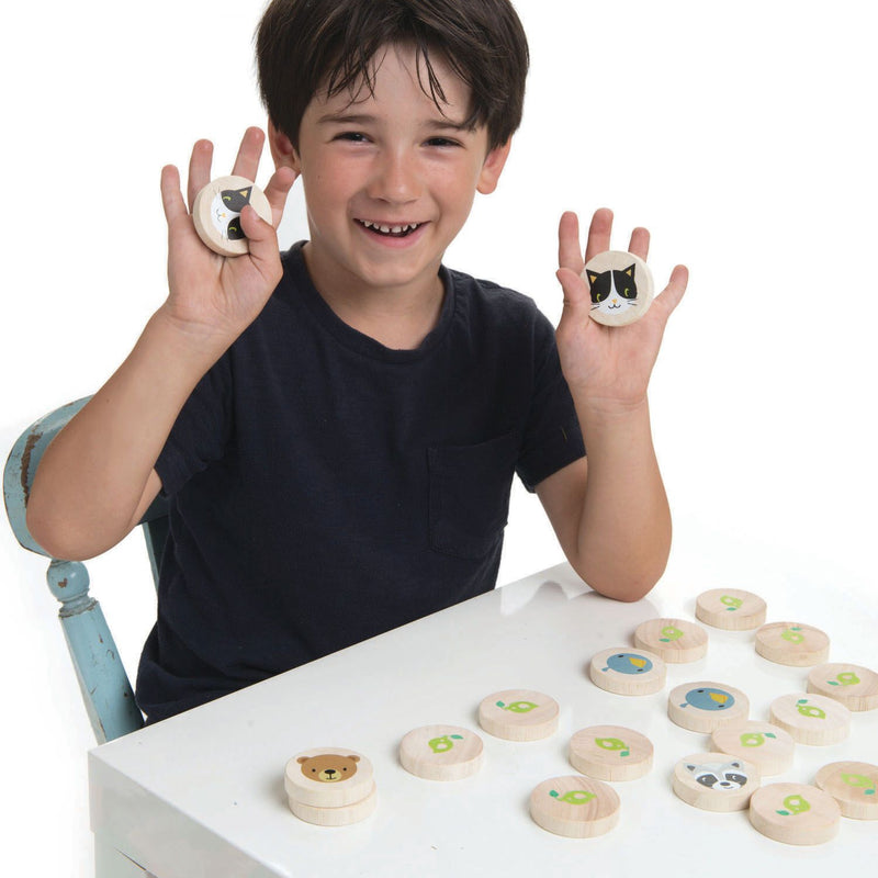 Tender Leaf | Clever Cat Memory Game - Plumme Box