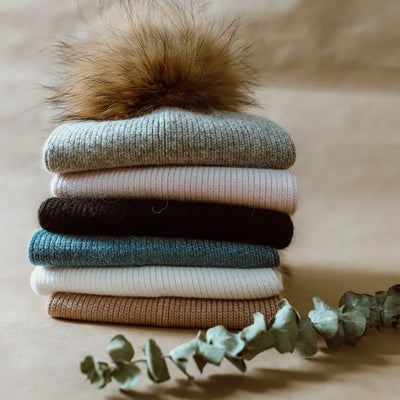 UMM Anissa & Co | Pom Pom Fur Toque - Plumme Box